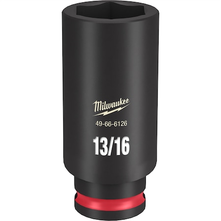 Milwaukee Tool SHOCKWAVE Impact Duty? 3/8"Drive 13/16" Deep 6 Point Socket 49-66-6126